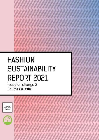 fashion sustainability reports.